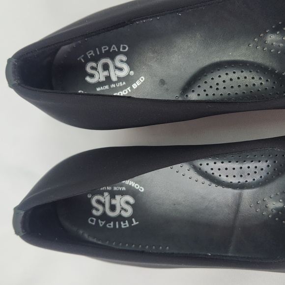 SAS Black Bliss Slip On Loafers